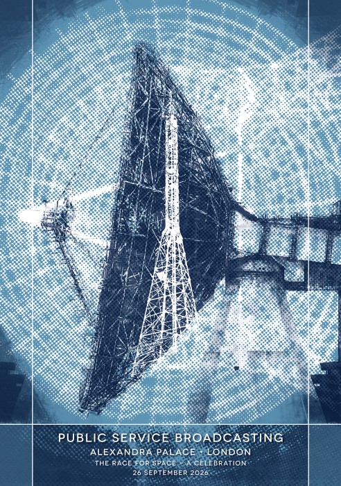 Public service broadcasting  - Alexandra palace celebration concert poster
